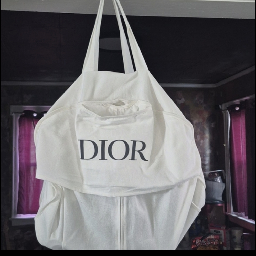 Christian Dior Lady Dior Cannage Patent Leather Tote w/ COA